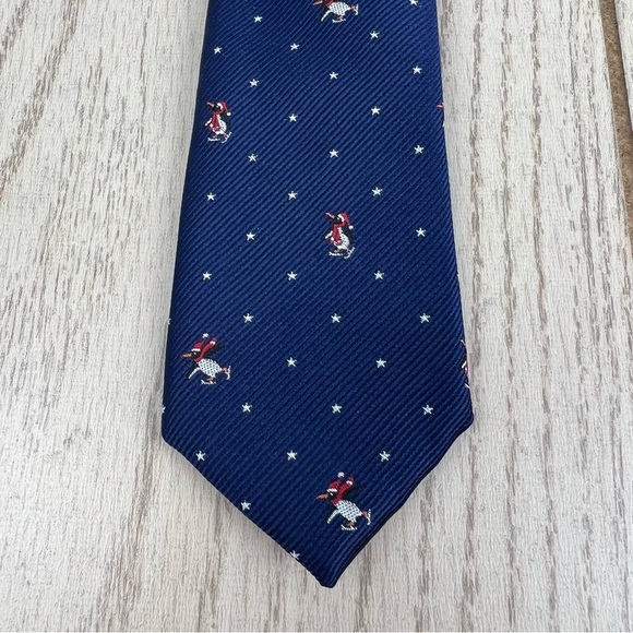 Tommy Hilfiger Boys Zipper Ties Multi Pattern $25 Penguin Stripe Santa - Picture 3 of 7